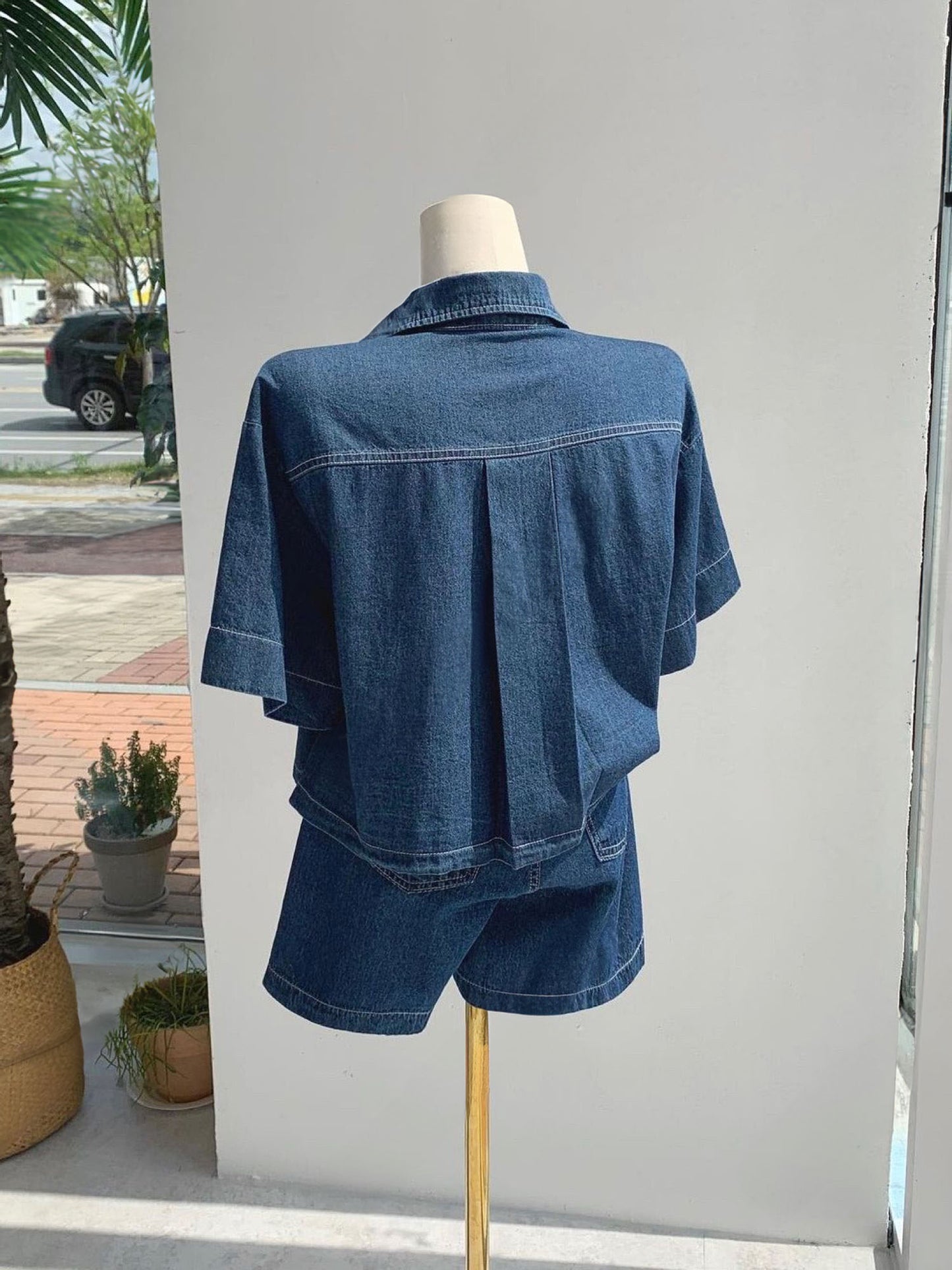 Denim Set (Shirt & Pants)