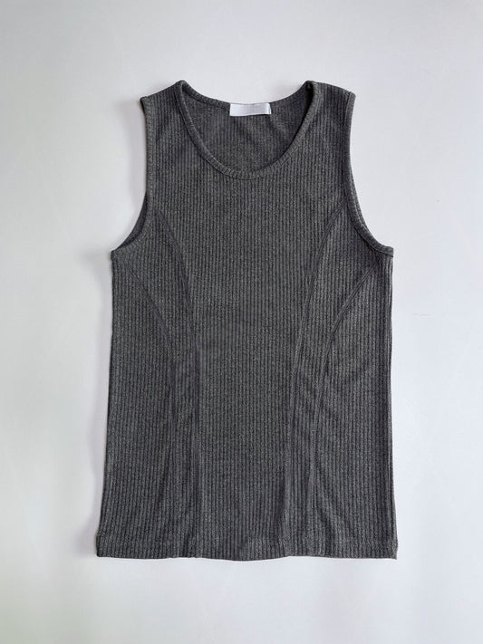 Double Cutting Point Tank Top