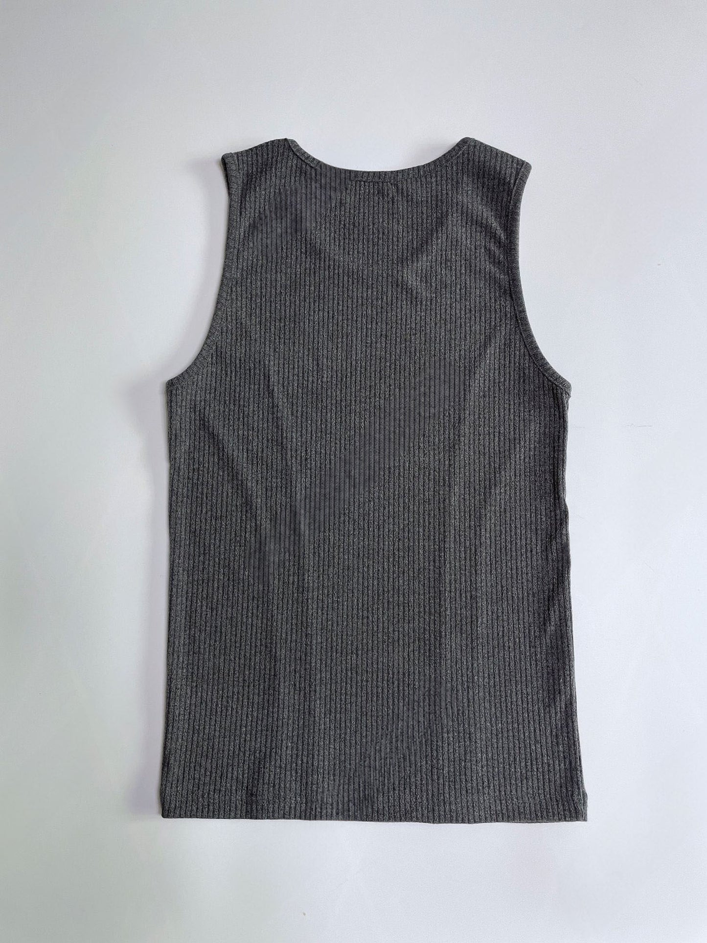 Double Cutting Point Tank Top