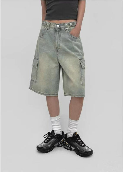 Bermuda Wide Cargo Pants