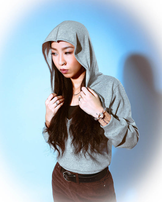 V-neck Hoodie