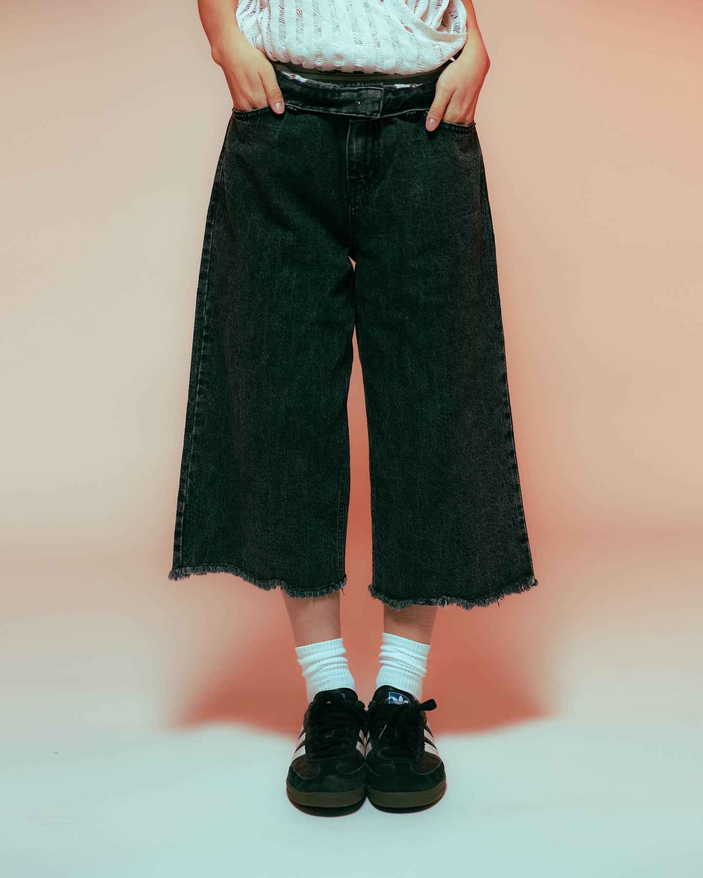 Cowboy Capri Denim Pants