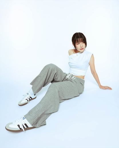 Wool Double Wide Pant