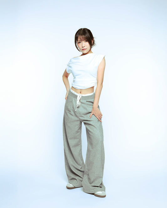 Wool Double Wide Pant