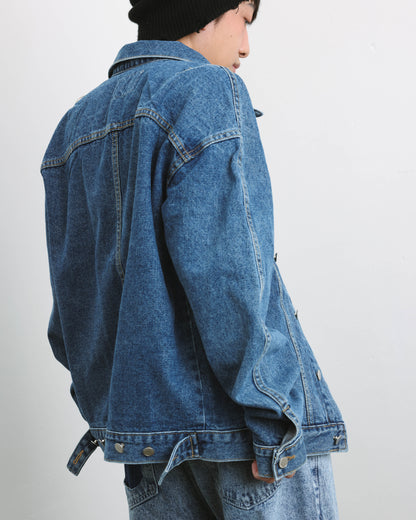 Marble Denim Jacket