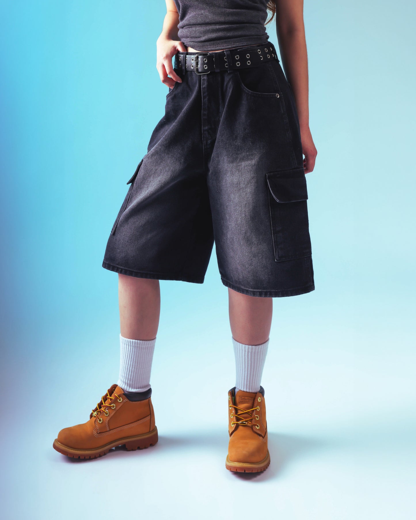 Bermuda Wide Cargo Pants