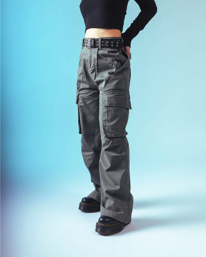 Low Rise Cargo Pants