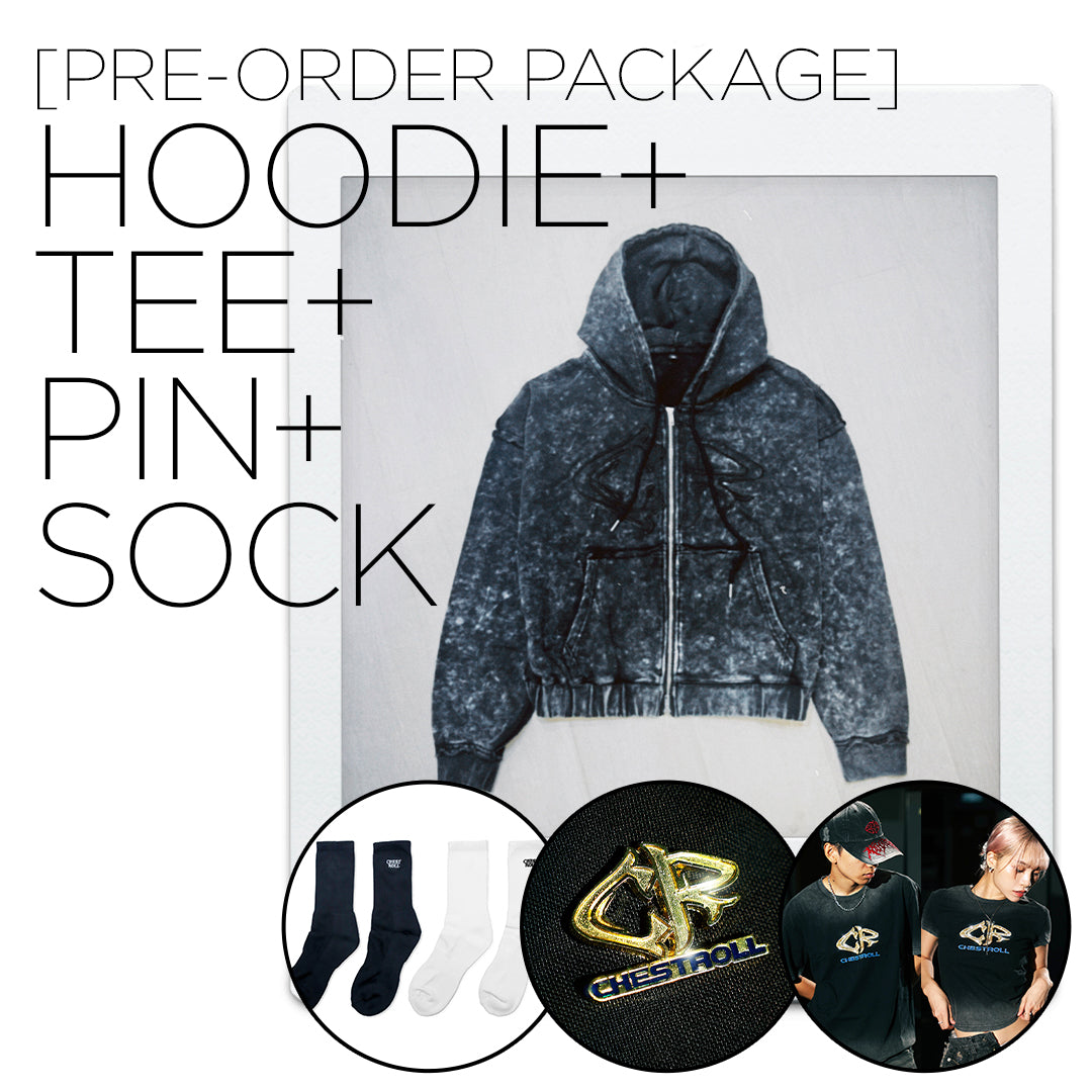 [Pre-order Package]Chestroll Hoodie + Tee + Pin + Sock